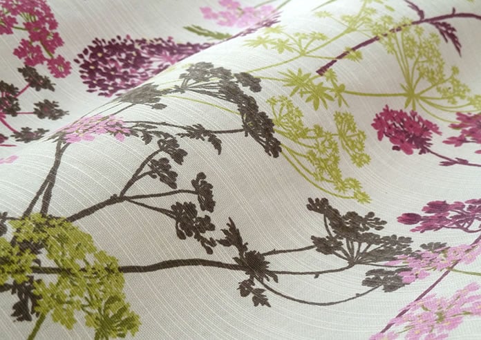 Hedgerow, Magenta - Twist&Fit Roman Blind - Image 4